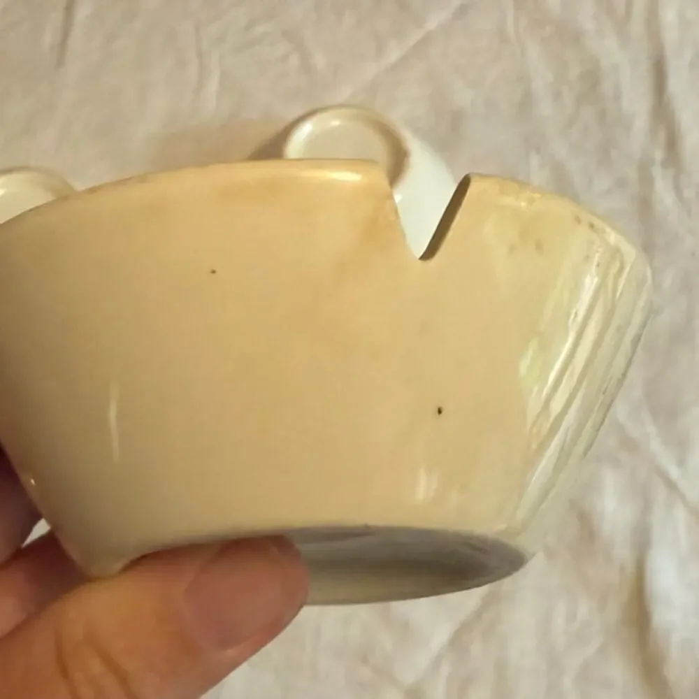 Royal USA Maytime Vintage Ceramic Sauce Bowl / Ashtray / Salt & Pepper Shaker